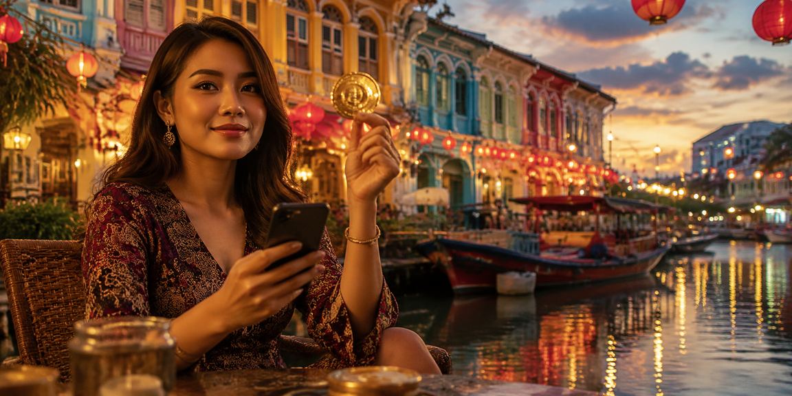 Pengguna Penang bermain baccarat mudah alih di mybet88 dalam suasana santai
